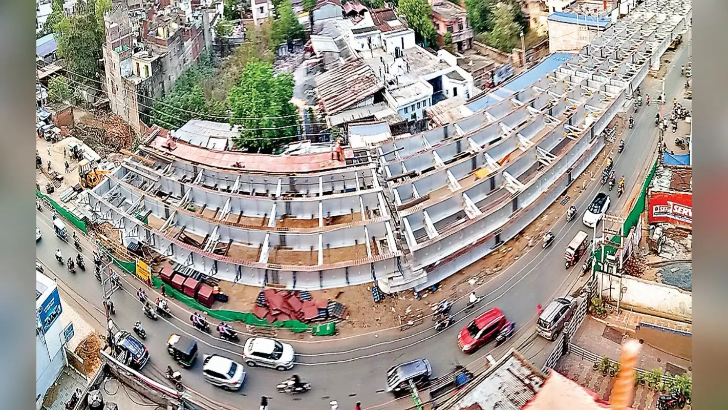 अड़चनों के कारण सिरमटोली फ्लाइओवर और रातू रोड एलिवेटेड कॉरिडोर का काम प्रभावित