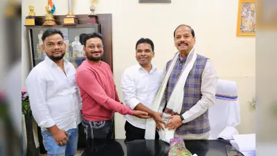 ओडिशा के राज्यपाल रघुवर दास से मिले पूर्व मंत्री रामचंद्र सहिस