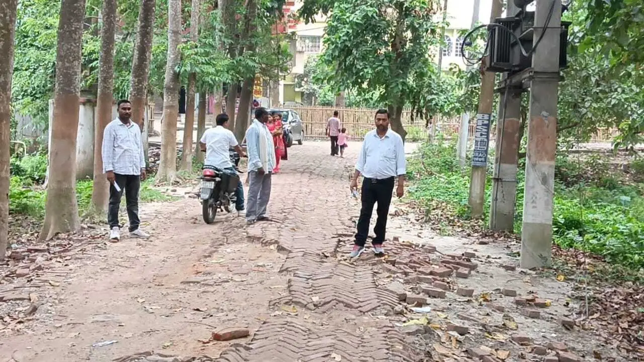 एनएच 31 पथ से अस्पताल तक जाने वाली सड़क का कराया जायेगा निर्माण