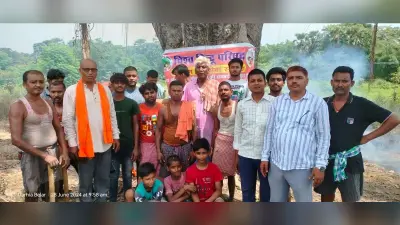 सेवा सप्ताह अभियान के तहत बजरंग दल कार्यकर्ताओं ने की साफ सफाई व पौधरोपण