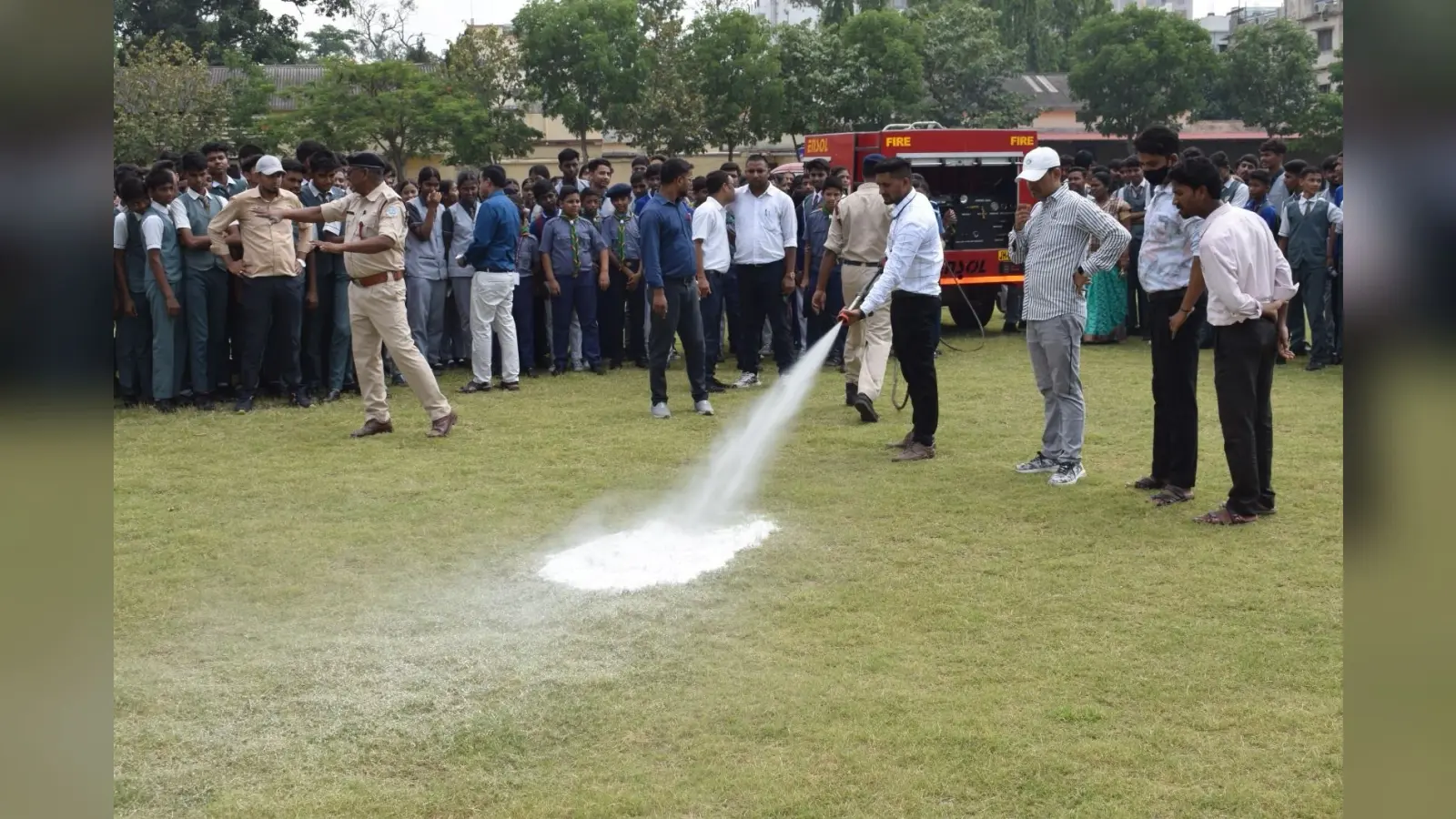 अग्निशमन विभाग के चलाया जागरूकता अभियान