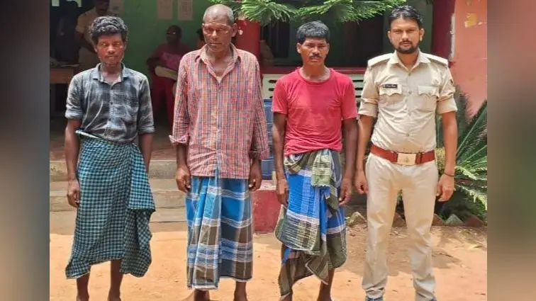 35 लीटर शराब के साथ तीन तस्कर गिरफ्तार, भेजा जेल