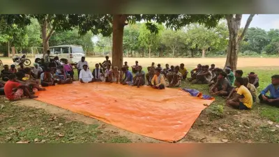 जमीन विवाद को लेकर आयोजित बैठक स्थगित