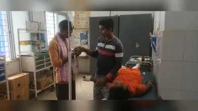 महिला सड़क हादसे में गंभीर रूप से घायल, रेफर