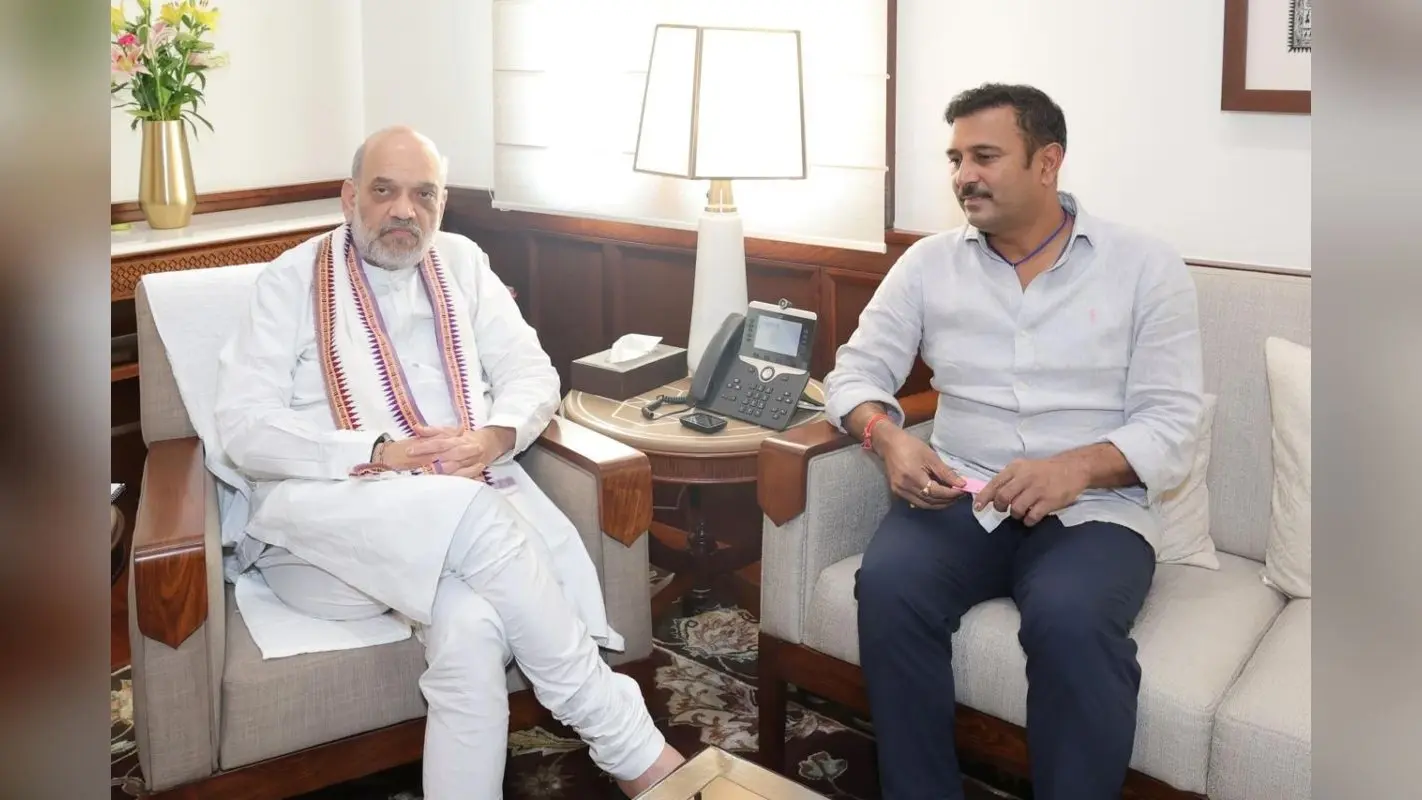 आजसू सुप्रिमो सुदेश महतो ने केंद्रीय गृहमंत्री अमित शाह से की मुलाकात