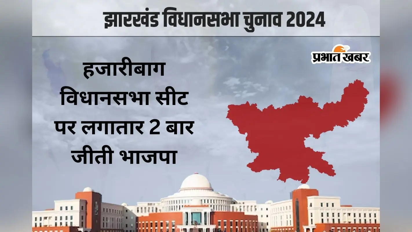 Hazaribagh Vidhan Sabha: हजारीबाग विधानसभा सीट पर लगातार दो बार जीते बीजेपी के मनीष जायसवाल