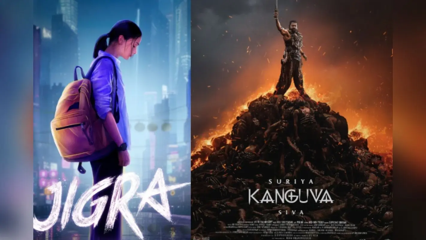 Kanguva Vs Jigra: गदर मचाएंगी ये 2 फिल्में, एक में आलिया भट्ट का दिखेगा स्वैग, दूसरे में बॉबी देओल खलनायक बन फैलाएंगे दहशत