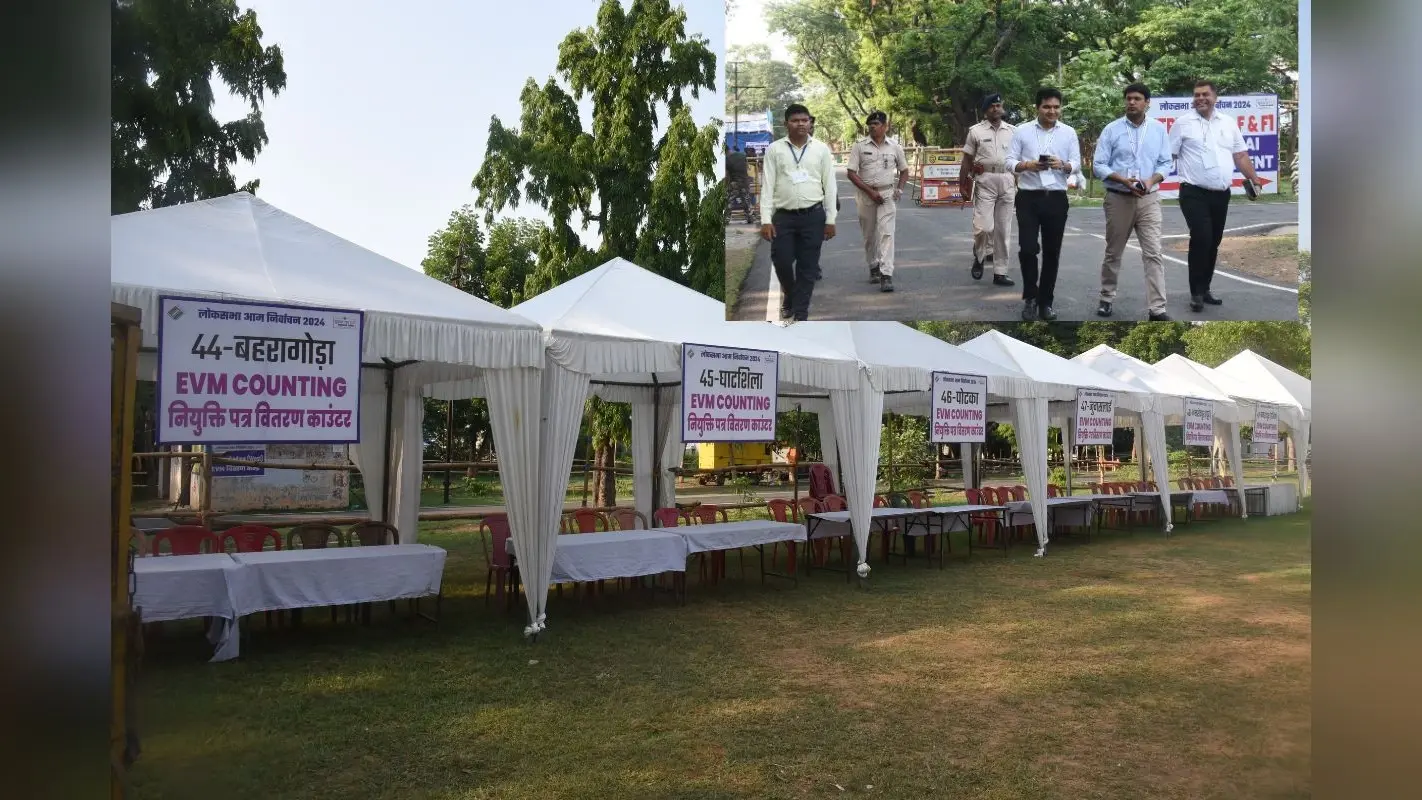 लोकसभा चुनाव 2024: जमशेदपुर में 25 प्रत्याशियों की किस्मत का होगा फैसला, 96 टेबल पर होगी वोटों की गिनती