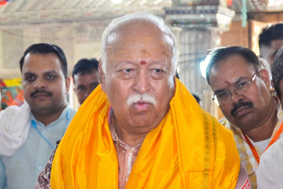 RSS प्रमुख मोहन भागवत रांची पहुंचे, अखिल भारतीय प्रांत प्रचारक बैठक में लेंगे हिस्सा