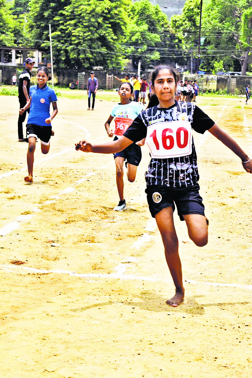 जिलास्तरीय एथलेटिक्स प्रतियोगिता का हुआ आगाज