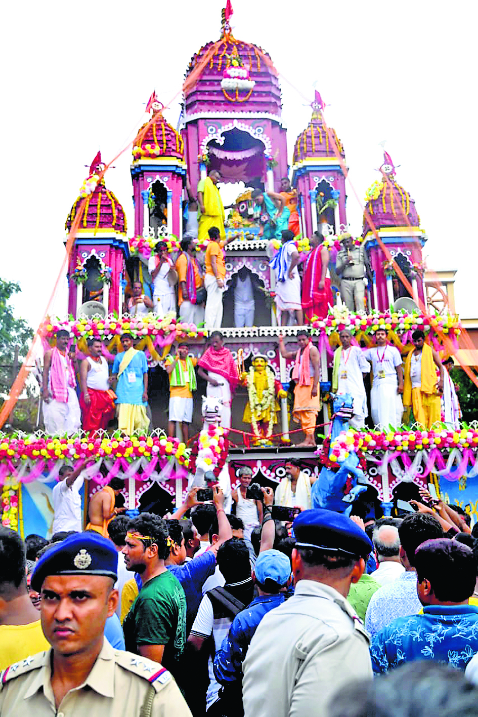 हुगली : मौसी के घर से वापस लौटे प्रभु जगन्नाथ