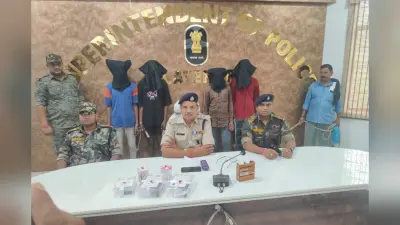लातेहार में पुलिस को उग्रवादियों के खिलाफ मिली बड़ी सफलता, 4 को हथियार के साथ किया गिरफ्तार
