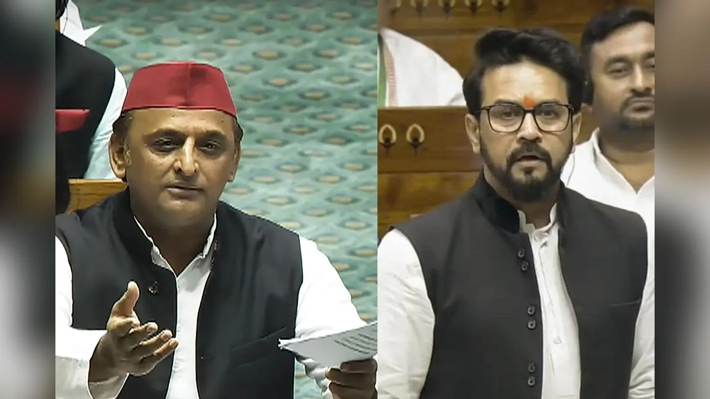अखिलेश बोले – आर्मी स्कूल से पढ़ा हूं तो अनुराग ठाकुर ने कहा- मैं आर्मी में कैप्टन, संसद में अग्निवीर पर SP और BJP में घमासान