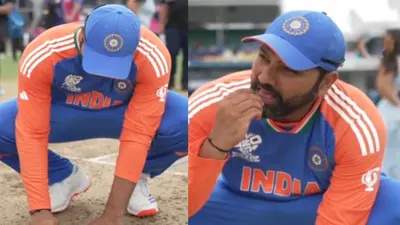 T20 World Cup जीत के बाद पिच की मिट्टी खाने का Rohit Sharma ने बताया कारण