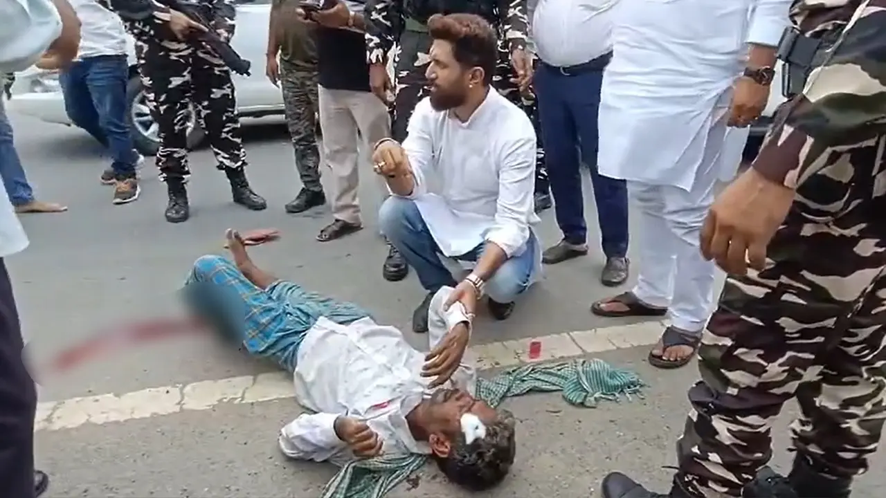 केंद्रीय मंत्री चिराग पासवान ने बचाई जान, काफिला रुकवाकर सड़क पर तड़प रहे घायल को पहुंचवाया अस्पताल
