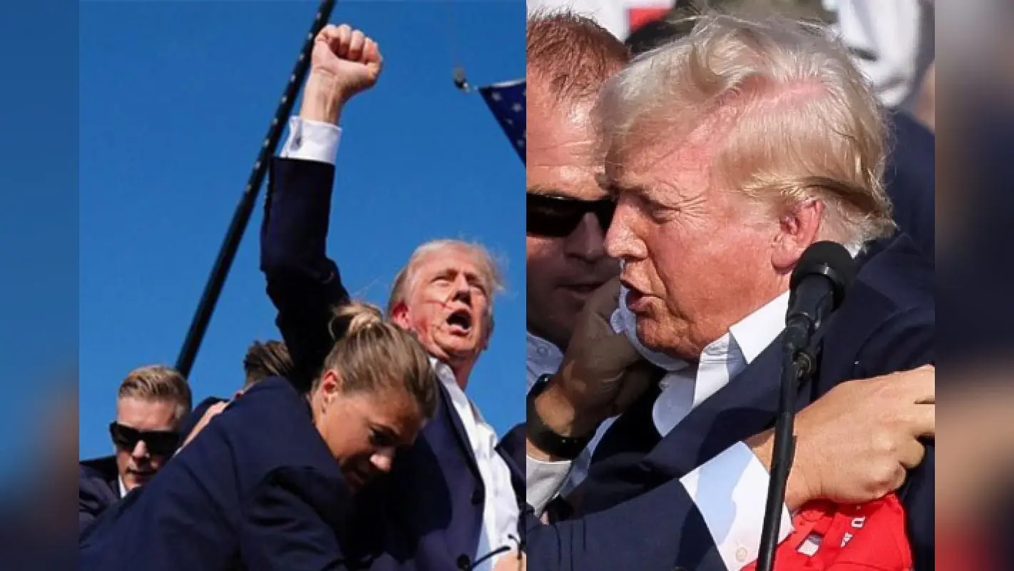 Donald Trump Firing : अमेरिका के पूर्व राष्ट्रपति डोनाल्ड ट्रंप पर चली गोली, कान छलनी, बाल-बाल बचे, देखें वीडियो