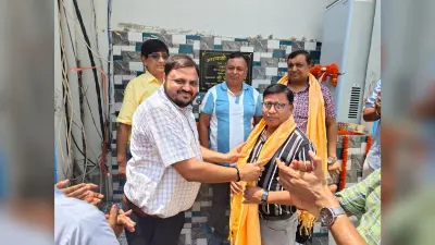 पीएचसी में लगाया गया स्थानीय प्याऊ