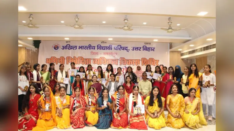 अभाविप ने छात्राओं को स्वावलंबी व आत्मनिर्भर बनने के लिए किया प्रेरित