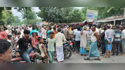 एक साथ तीन दुकानों में हुई चोरी, विरोध में व्यवसायी व आम लोगों ने किया एसएच 91 को जाम