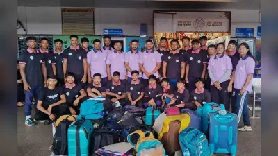 झारखंड कुश्ती टीम की 33 सदस्यीय टीम उत्तराखंड गयी