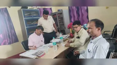 डीईओ ने किया बिहारी गुरमैता उमावि का किया निरीक्षण