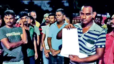 नहीं दी रंगदारी, तो ट्रक चालक को पीटा, थाने पहुंचा मामला