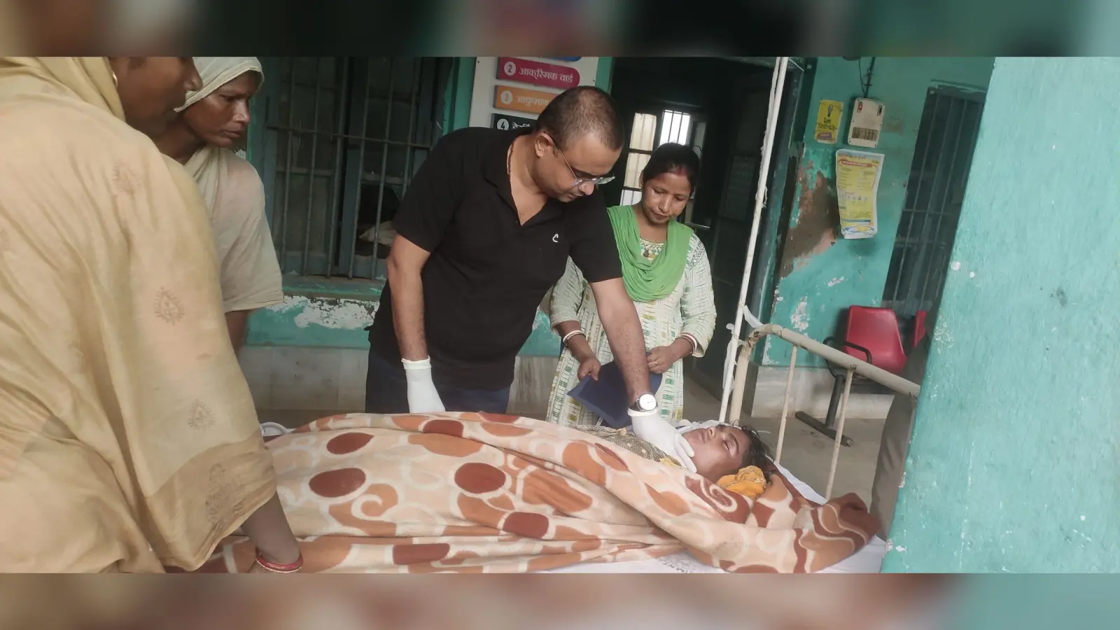 वज्रपात से महिला गंभीर, पूर्णिया रेफर