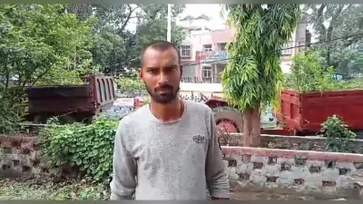 रंगदारी नहीं देने पर गुमटी में आग लगाने का आरोप