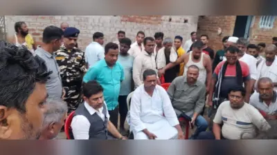 मृत किशोर के परिजनों से मिले पूर्व विधायक, बंधाया ढाढ़स
