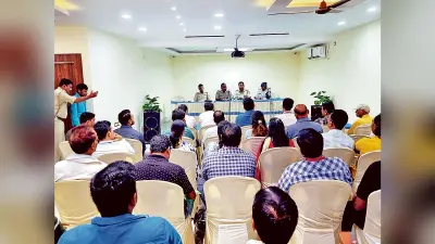 बैंक व आभूषण व्यवसायियों के साथ सुरक्षा को लेकर पुलिस की बैठक