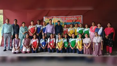डीएवी में सोलो भजन प्रतियोगिता, बच्चे पुरस्कृत