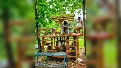 इस्कॉन ने की महोत्सव की तैयारी, शिवलोक परिसर से आज निकलेगी रथयात्रा