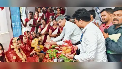 आकांक्षी प्रखंड योजना कार्यक्रम में पहुंचे नीति आयोग के उपसचिव