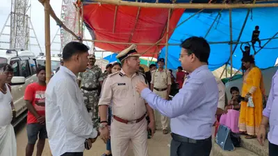 जगन्नाथपुर रथ मेला की सुरक्षा में सुबह छह से रात 10 बजे तक तैनात रहेंगे पुलिस के अधिकारी व जवान