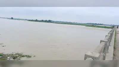 कनकई व महानंदा का जलस्तर बढ़ने से गहराया कटाव का संकट