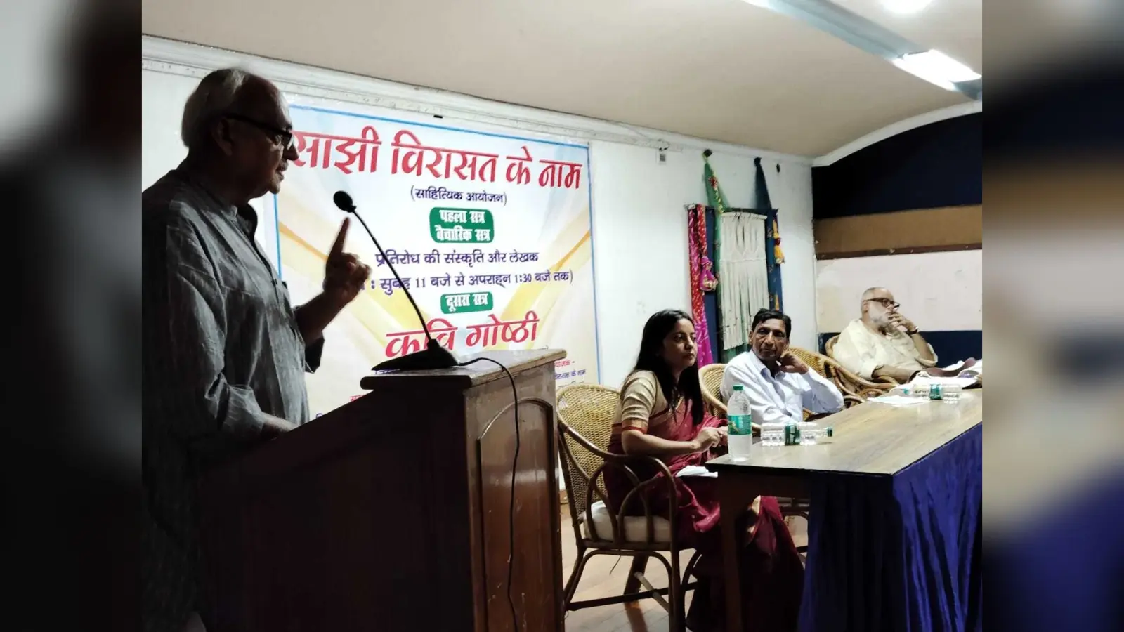 प्रतिरोध लिखने की संस्कृति विकसित करनी हाेगी, व्यवस्था को मिलेगा आयाम