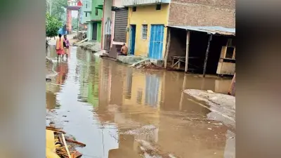 मां तुतला भवानी धाम जाने वाली सड़क की स्थिति खराब