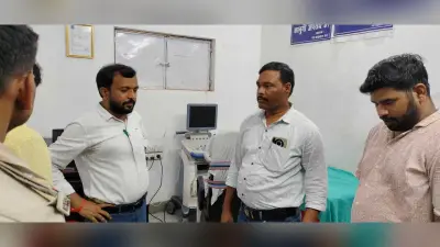 जांच दल को देखते ही मां सेवा सदन के डॉक्टर और कर्मी फरार