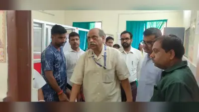 पदाधिकारी ने एपीएचसी रानीपतरा का किया निरीक्षण