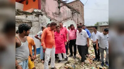 मुख्य सड़क से 20 फीट अंदर करें चाहरदिवारी का निर्माण