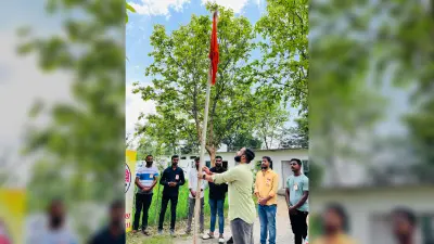 एबीवीपी ने स्थापना दिवस पर महाविद्यालयों में किया पौधरोपण