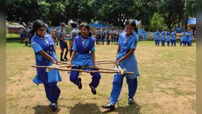 स्काउट्स के कैडेट्स ने विभिन्न गतिविधियों के जरिये क्षमताओं का किया प्रदर्शन, कैंप फायर रहा आकर्षण का केंद्र