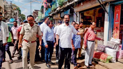 बराकर में अतिक्रमण को लेकर दुकानदारों को निगम की चेतावनी