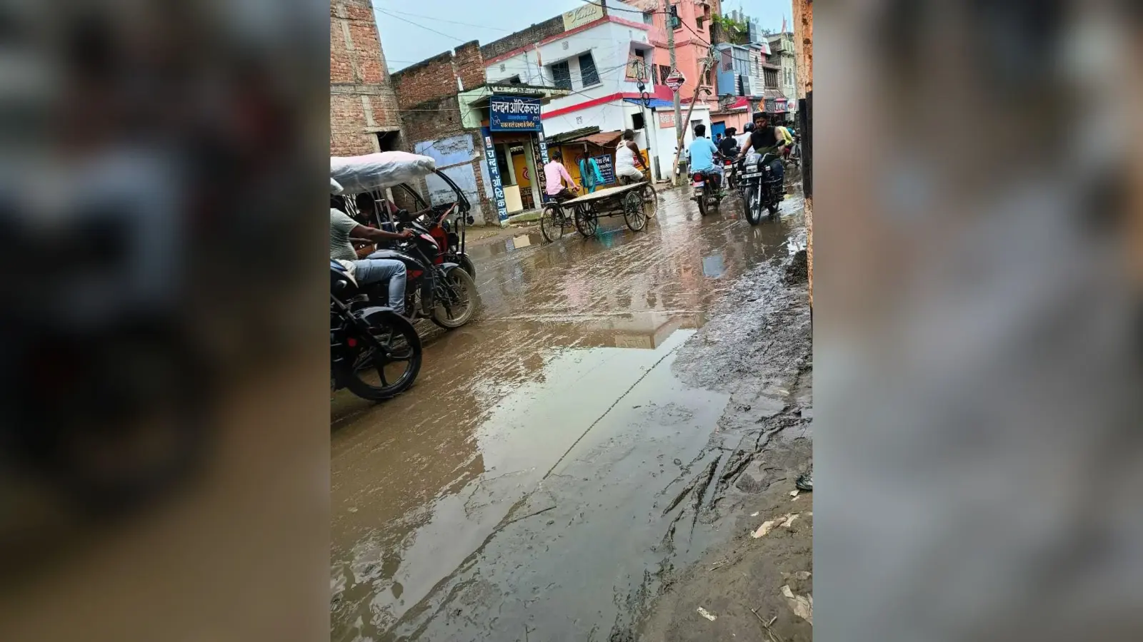 सामान्य से कम बारिश के बावजूद जलजमाव की है समस्या