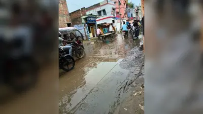 सामान्य से कम बारिश के बावजूद जलजमाव की है समस्या