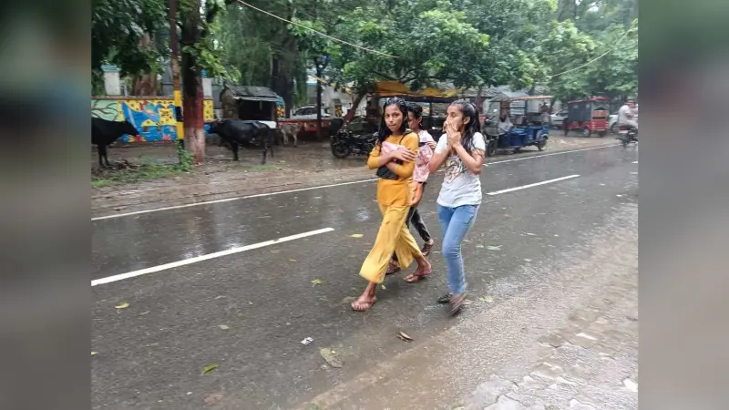 बारिश से शहरी क्षेत्र में जल-जमाव की समस्या हुई गंभीर