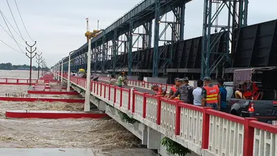 कोसी नदी के जलस्तर मे कमी, 64.95 किमी पर बाढ़ संघर्षनात्मक कार्य जारी