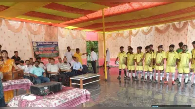 पेनाल्टी शूट आउट में मेजबान मारवाड़ी कॉलेज ने अररिया कालेज को 2-1 से किया पराजित