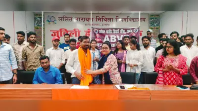 विद्यार्थी परिषद की नगर इकाई के अध्यक्ष बने जयशंकर