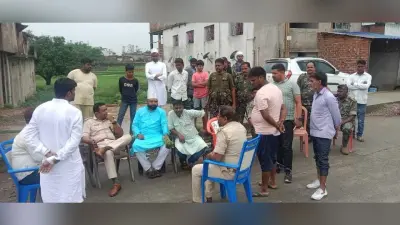 डीजे संचालक से मारपीट, दो पक्षों के बीच तनाव, प्रशासन ने मामला कराया शांत